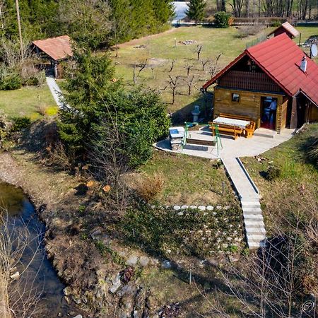 Wooden Cabin Žurej Bukovje v Babni Gori Exteriér fotografie