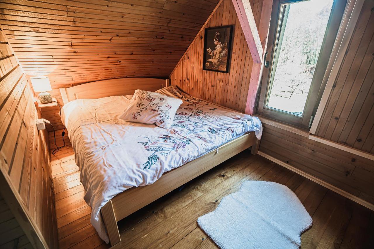 Wooden Cabin Žurej Bukovje v Babni Gori Exteriér fotografie
