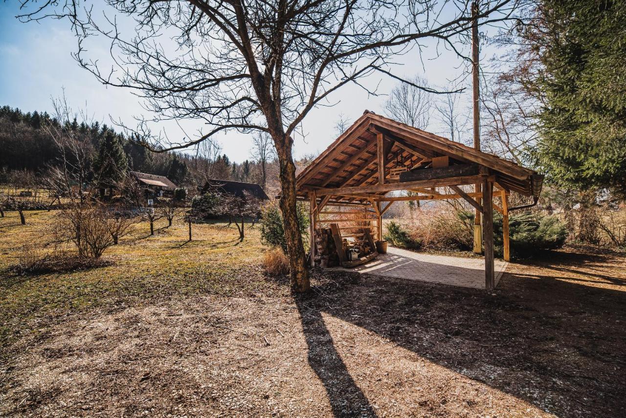 Wooden Cabin Žurej Bukovje v Babni Gori Exteriér fotografie
