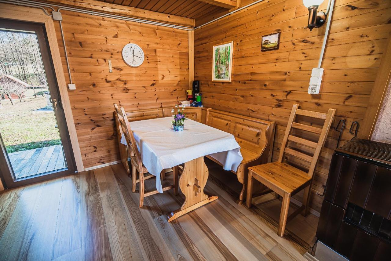 Wooden Cabin Žurej Bukovje v Babni Gori Exteriér fotografie