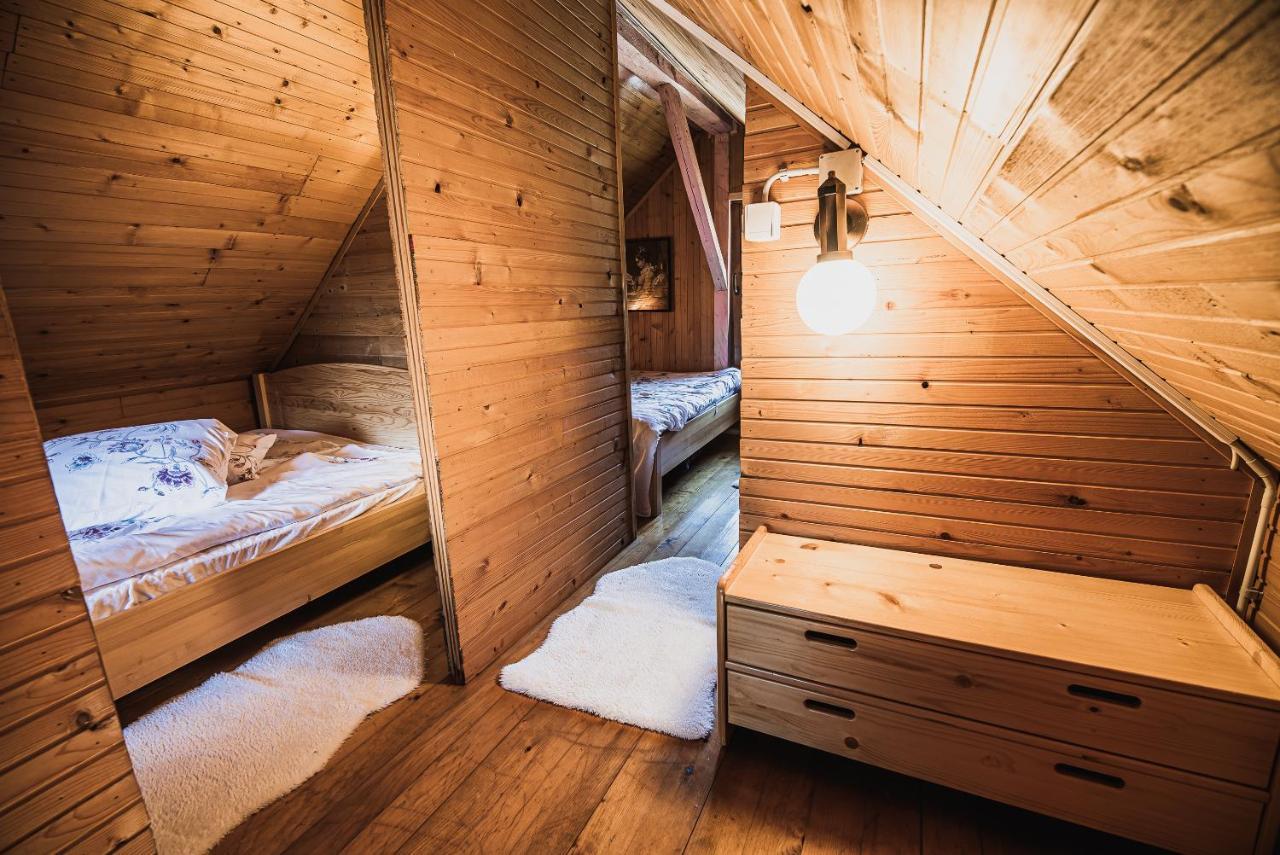 Wooden Cabin Žurej Bukovje v Babni Gori Exteriér fotografie