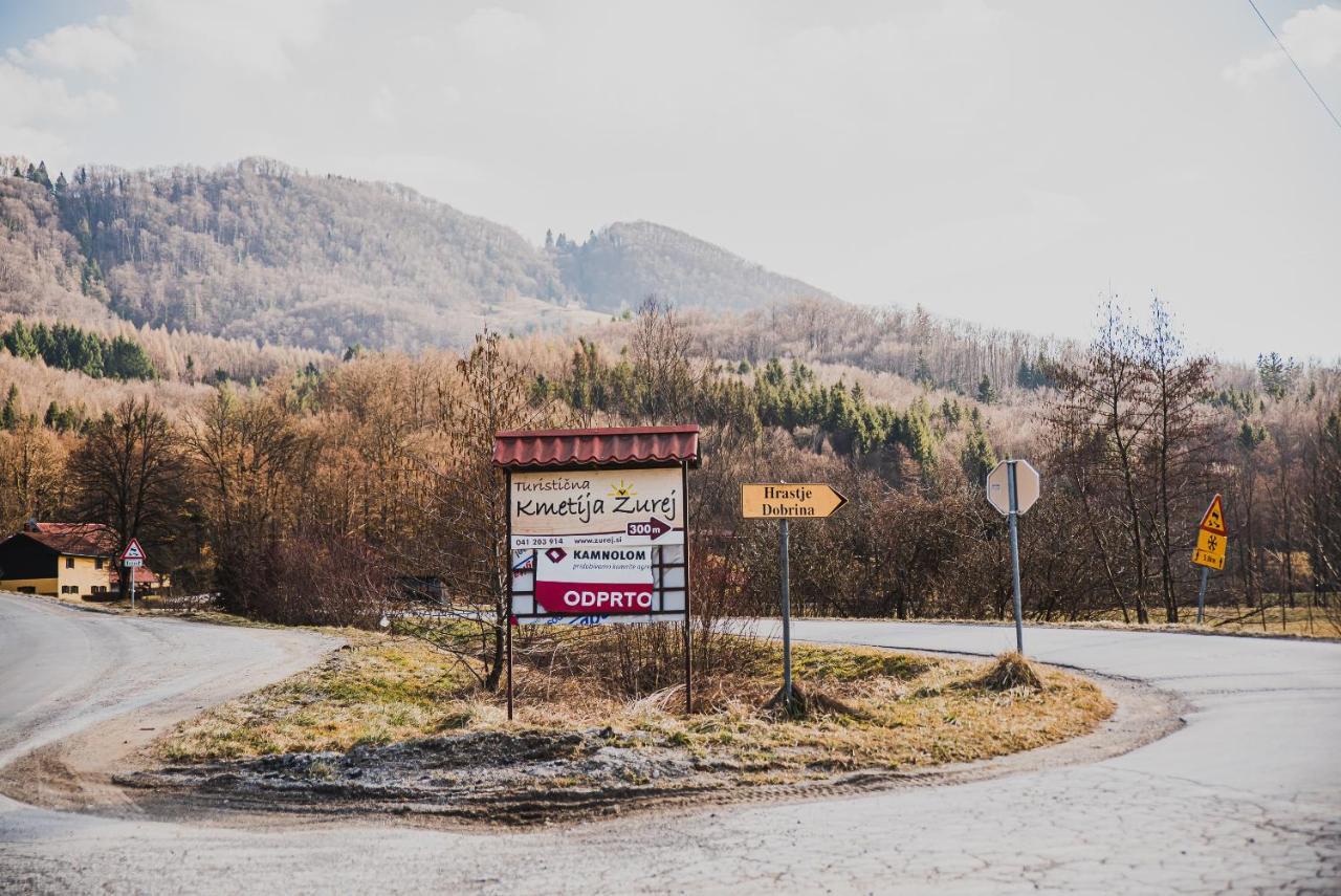 Wooden Cabin Žurej Bukovje v Babni Gori Exteriér fotografie